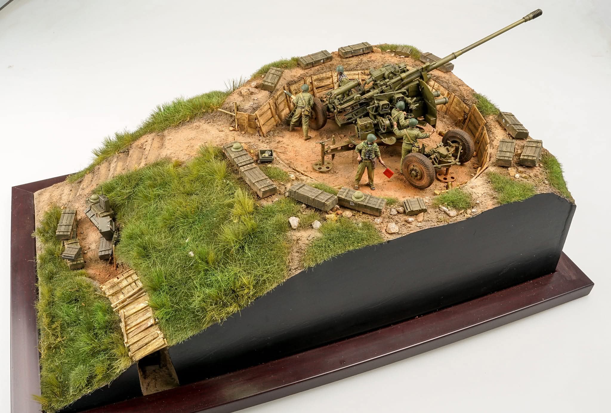 Vietnam & Indochina War Scale Models & Dioramas | Diorama 1/35 Trận địa ...