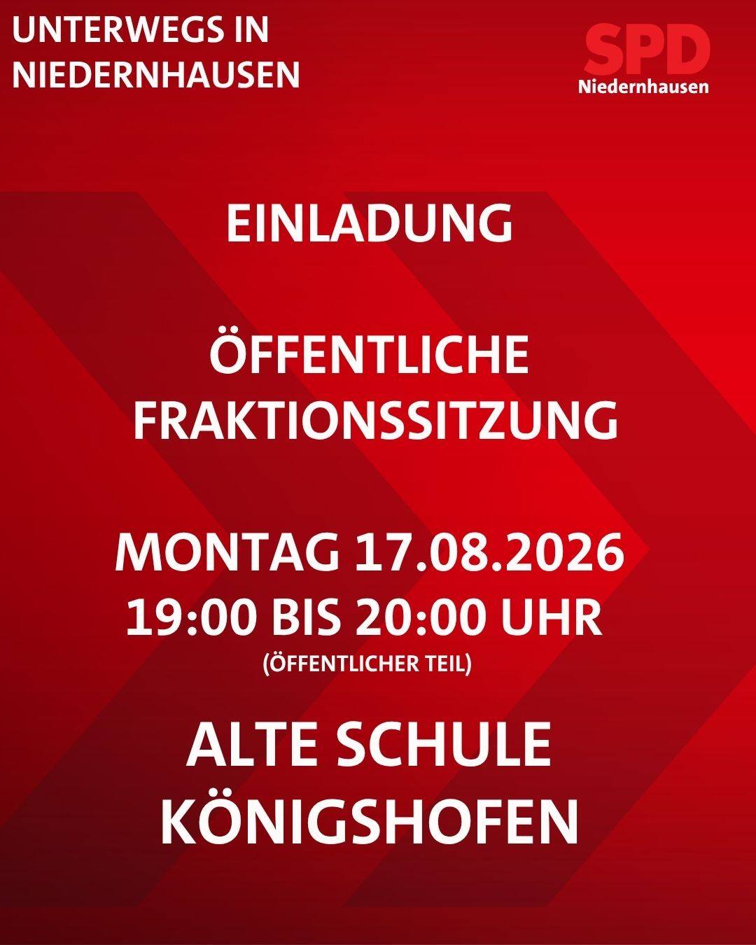 Fraktionssitzung