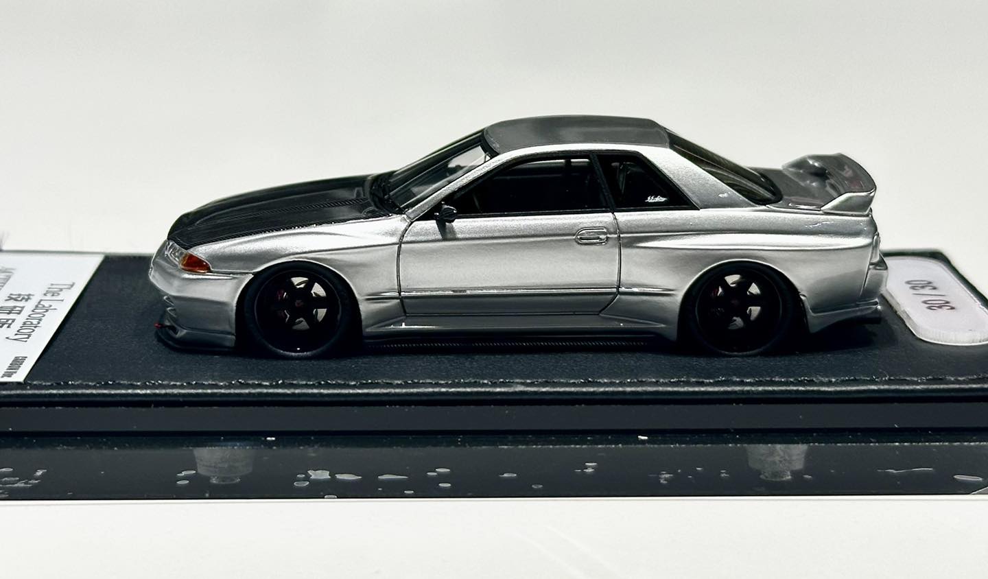 New arrival The Laboratory 1/64th Active Garsge R32 GT-R Silver