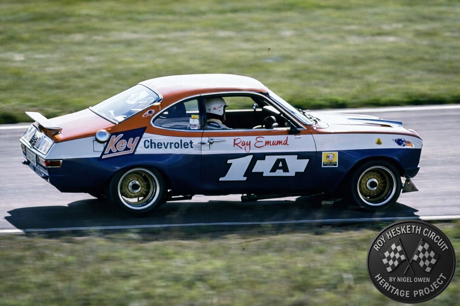 Roy - Ray Emond charging flat‑out in the Key Chevrolet–backed Chevy Can ...