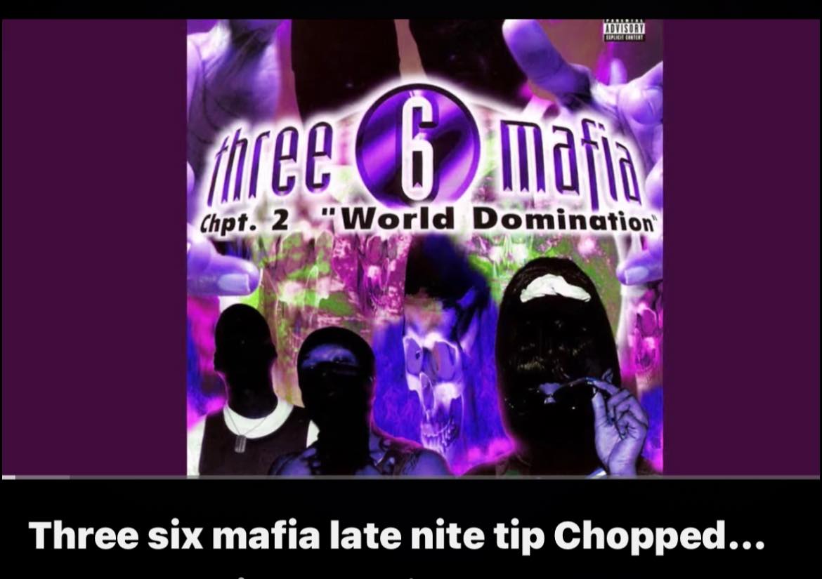 DJ Screw's chopped and screwed music appealed to goth subculture