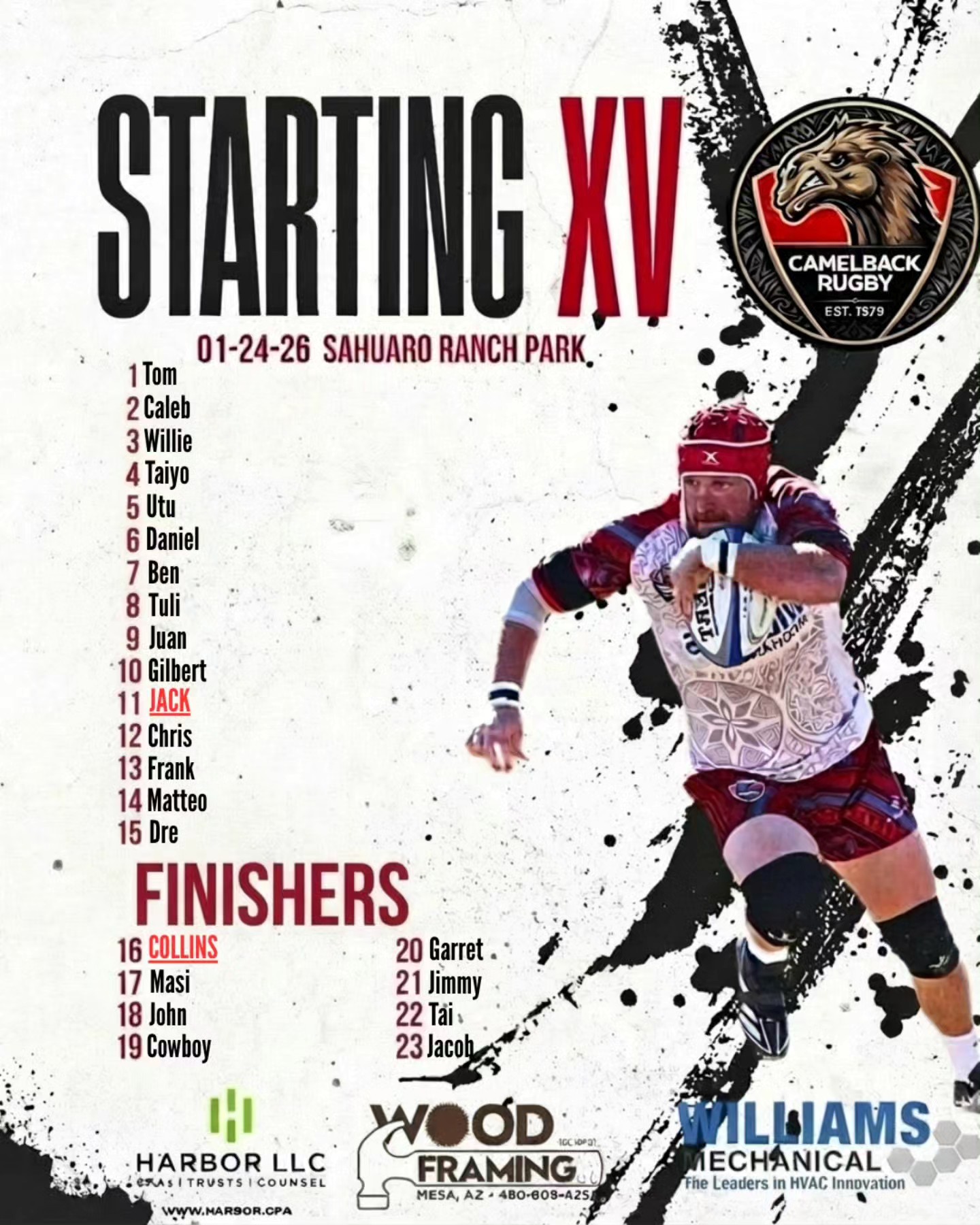 Camelback Rugby Club | Phoenix AZ