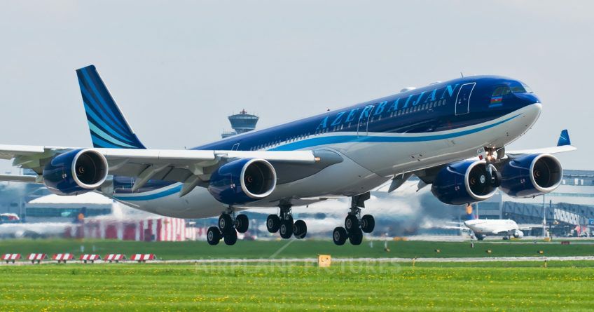 Azerbaijan Airlines Airbus A340-600 🇦🇿✈️