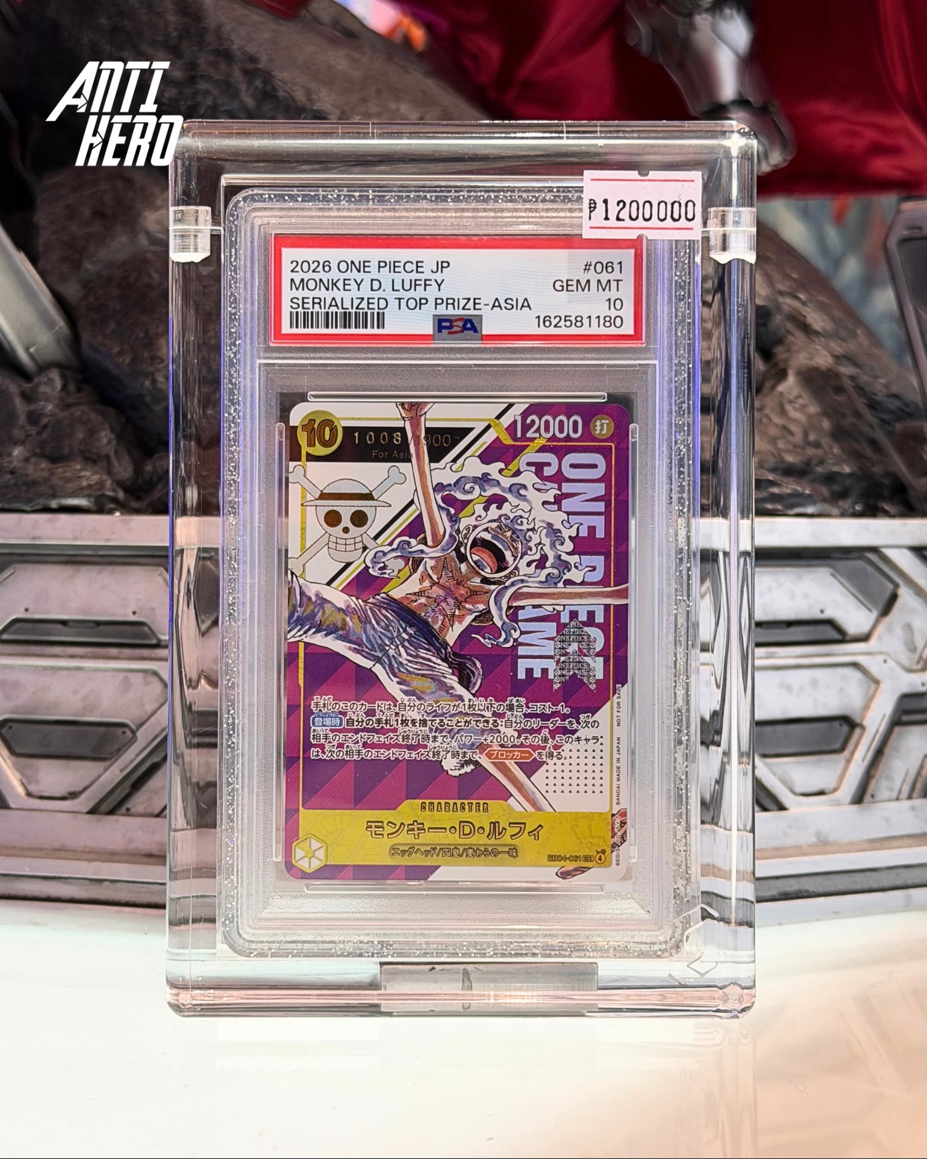 Zoro Manga PSA 10 from OP06 — SOLD this Friyay! 👋 Absolute