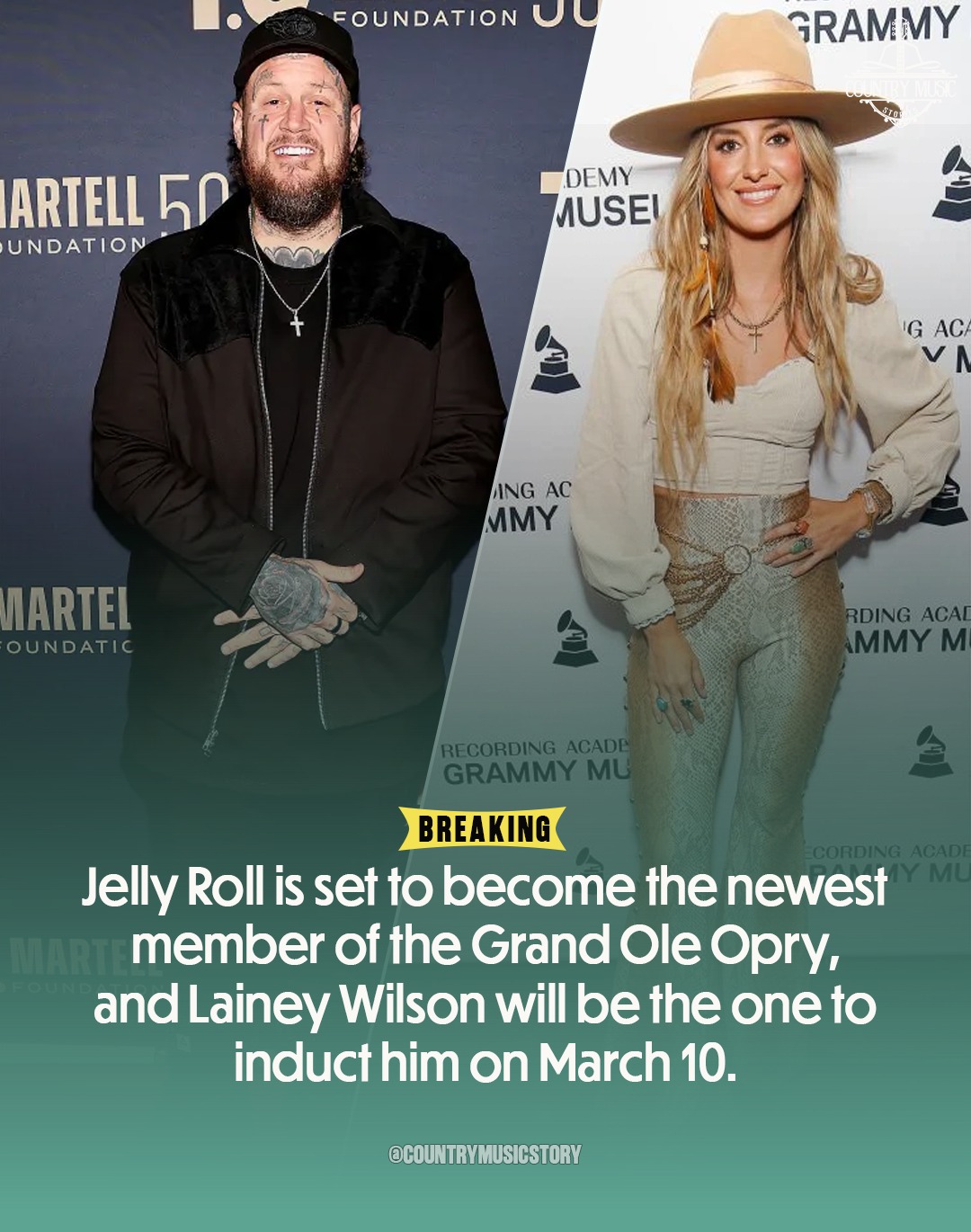 Country - Big news for country music fans! 🎸 Jelly Roll is officially ...