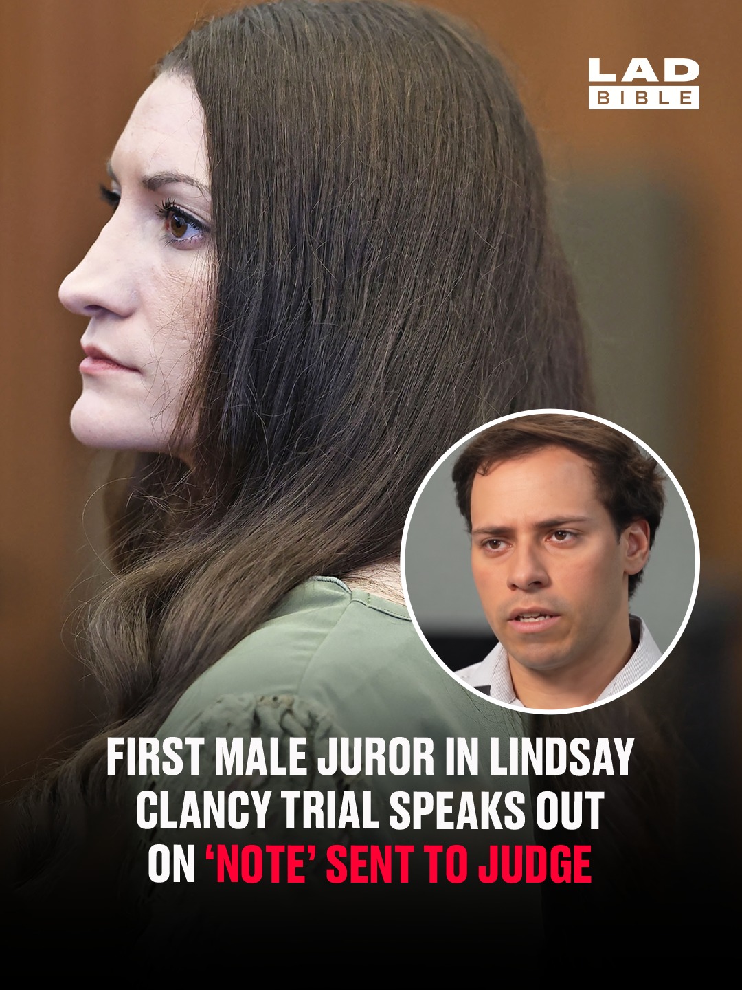 jury( *´꒳`*) He's the first of the three male jurors to come forward publicly.
