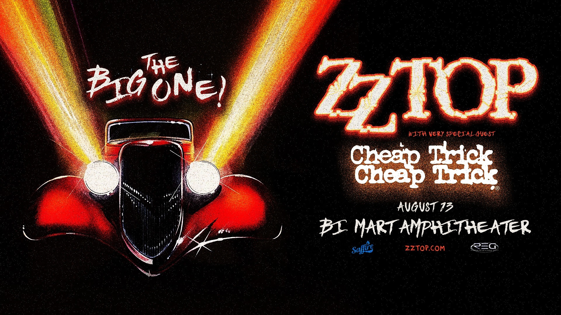 🎤 Coming August 13th to the Bi-Mart Amphitheater - ZZ TOP and