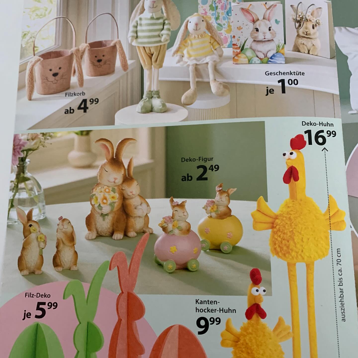 Osterdekoration 🐇🐣🐥🐇 bei @NKD #osterdekoration #frühling #geschenkideen #solarlichter @nkddeutschland #shoppenimeinkaufszentrum @lindetal_center 🛍️🛍️🛍️