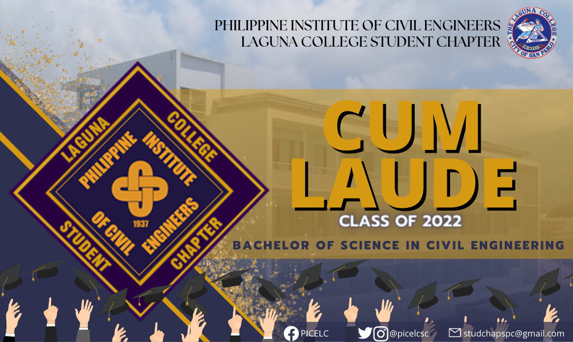 That's better than ever! 🎊 Presenting you the CUM LAUDES of BSCE, Class ...
