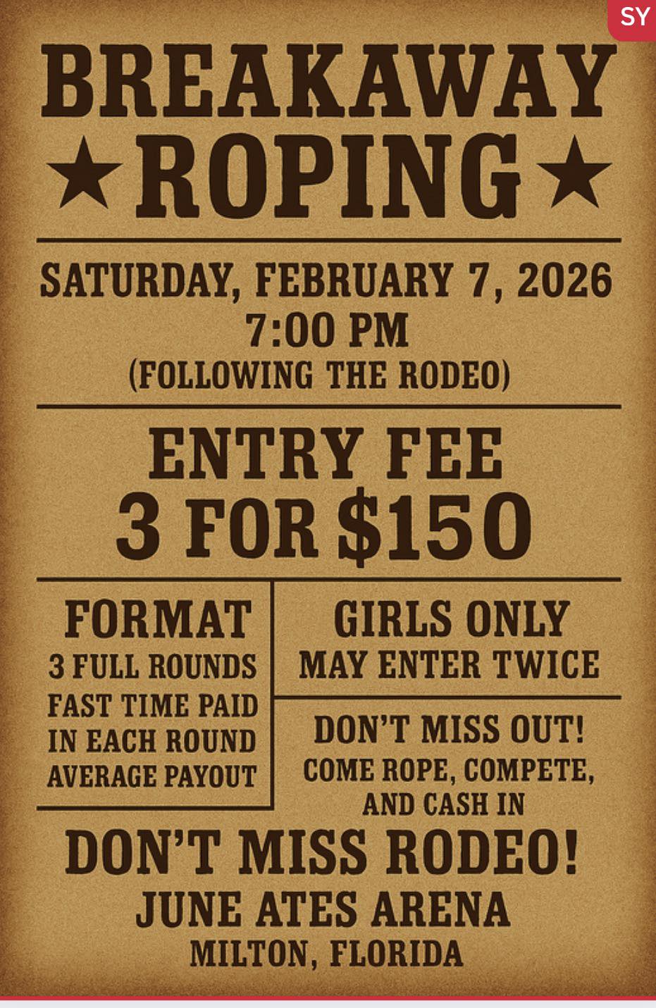 We are excited to... - Southeastern Youth Rodeo Assocation | Facebook