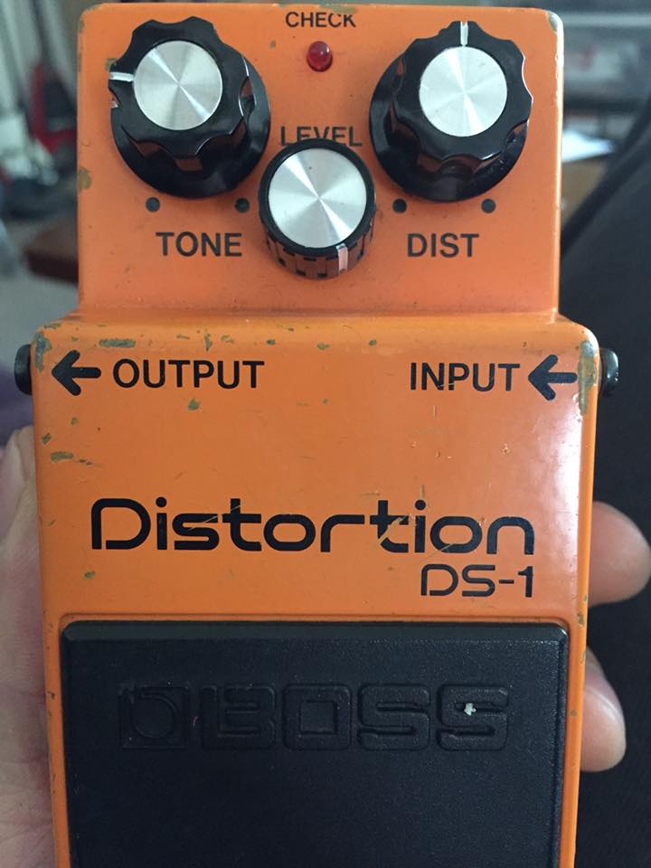 1983 MIJ Japanese black label DS-1 pedal and its tone characteristics
