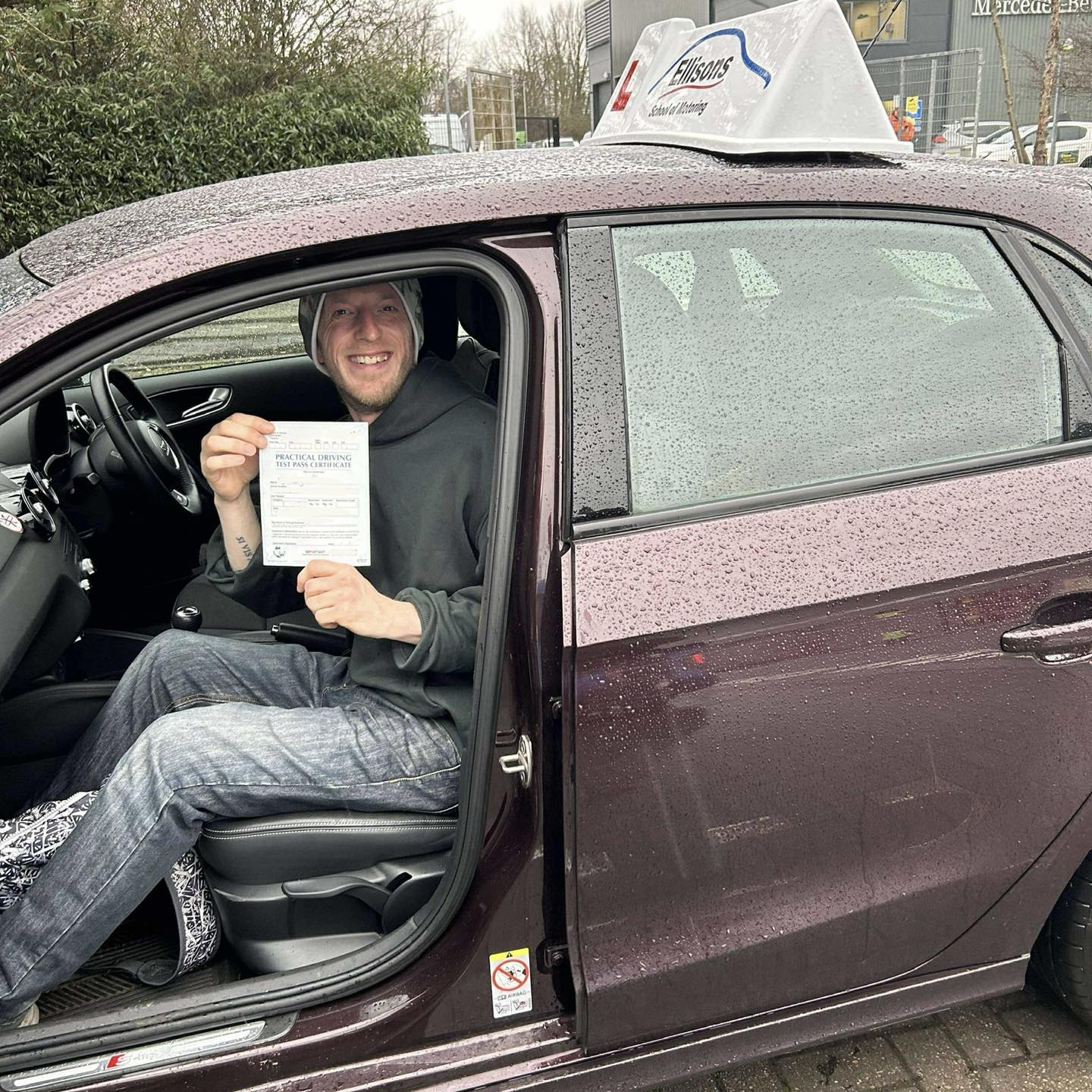 Ellisons - 🚗 🚗 EXCELLENT PASS! 🚗 🚗 Congratulations to Kyle Henderson ...