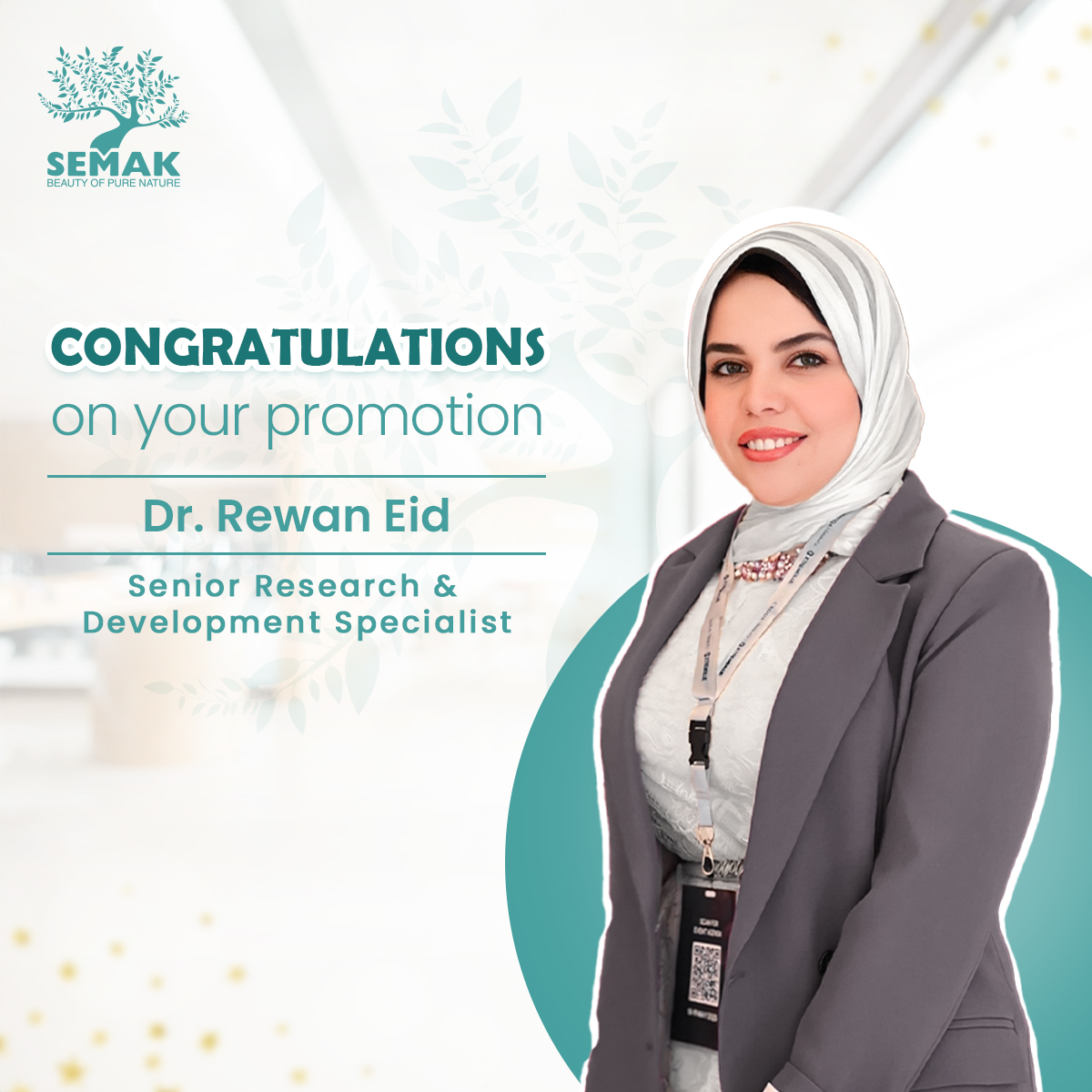 We are delighted to announce the... - SEMAK For Cosmetics | Facebook