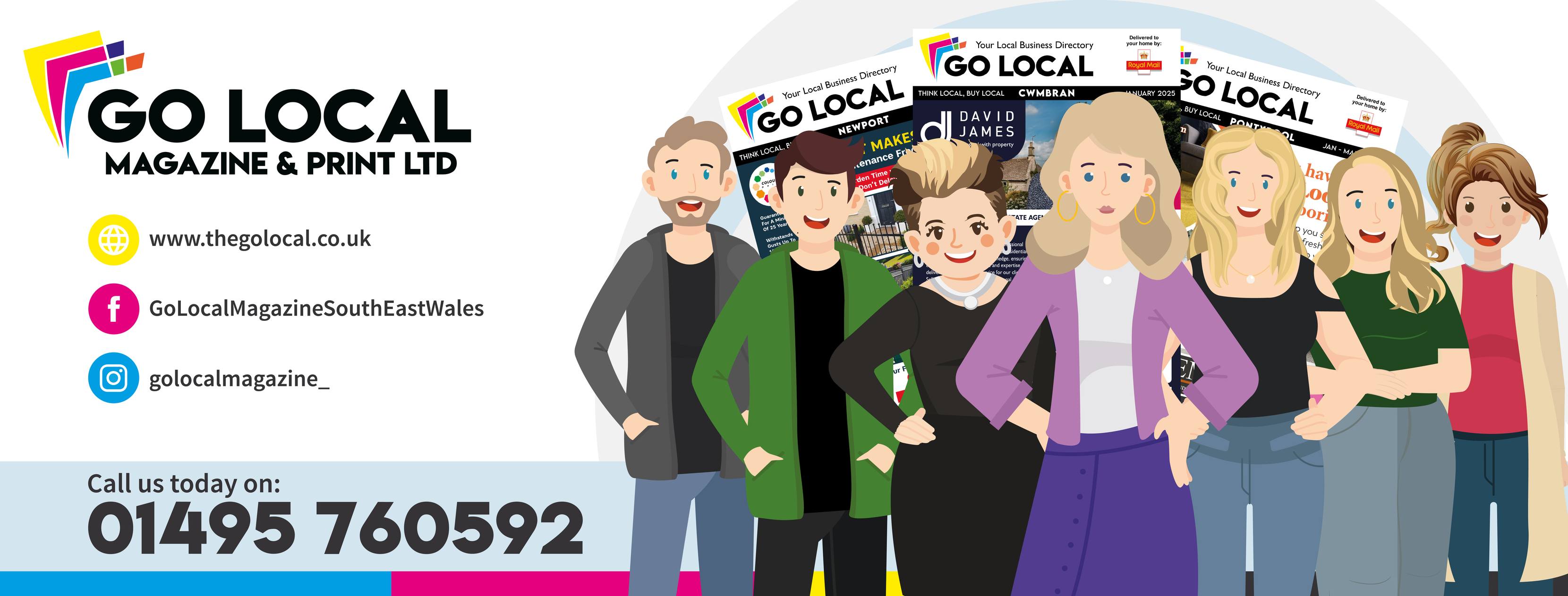 Go Local Magazine and Print Ltd | Pontypool