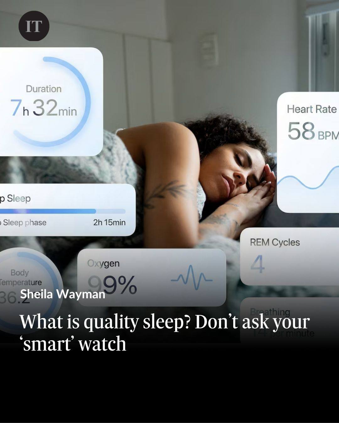 Sheila Wayman: Falling asleep and waking up eight hours later