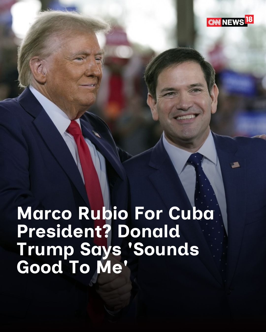 News18 - US President Donald Trump issued a threat to Cuba on Sunday ...