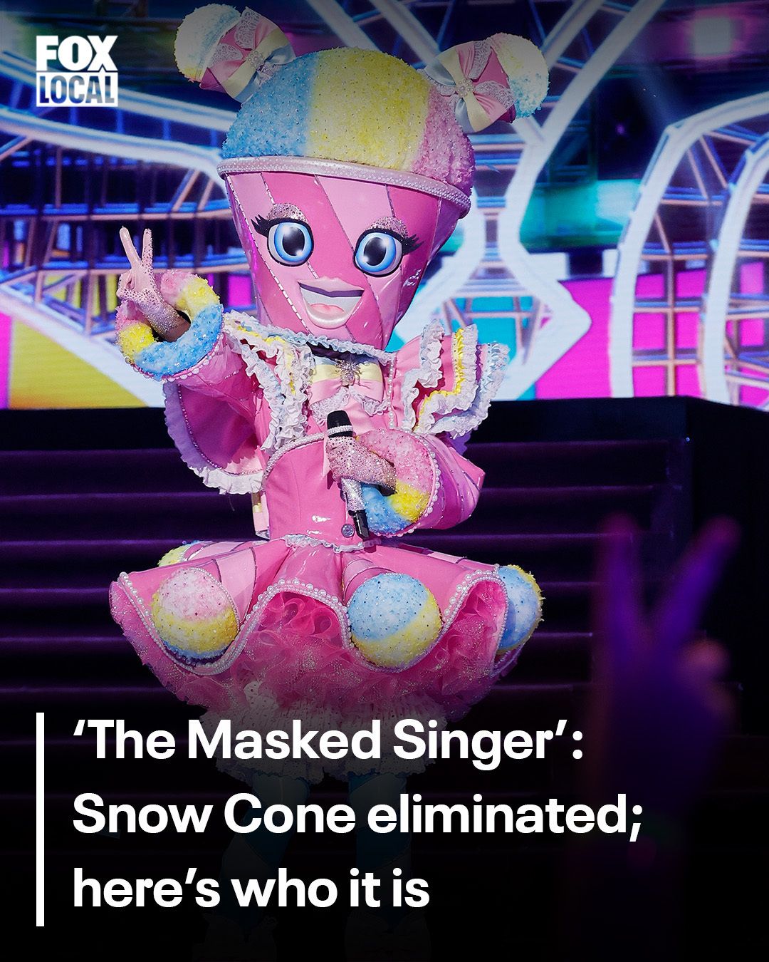 FOX6 - A popular reality star was unmasked as Snow Cone on 
