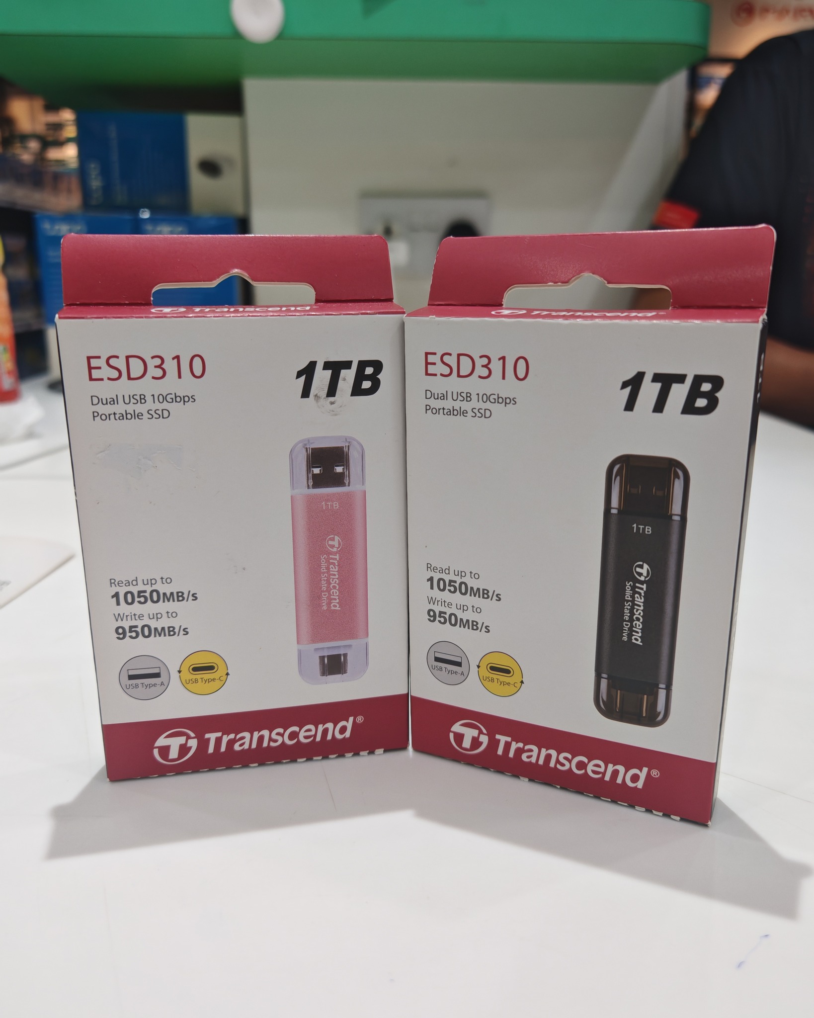 ESD310 Portable SSD The ESD310 is Transcend