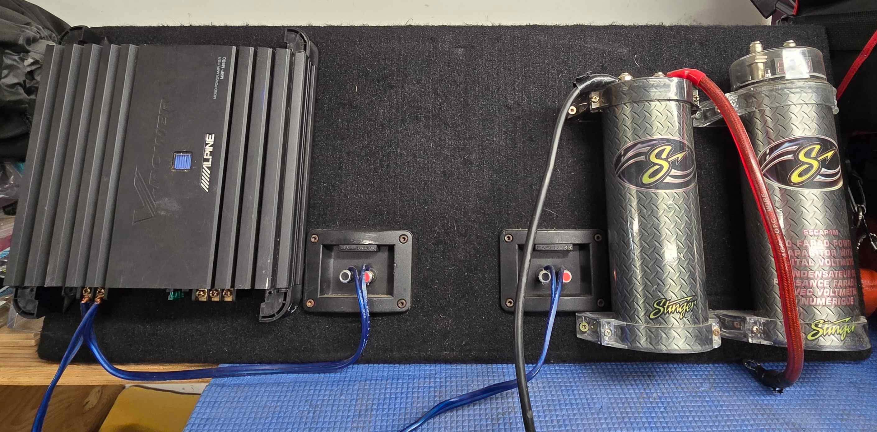 Ensemble audio voiture prêt à installer – 2 Subwoofers Alpine Type R 10 ...