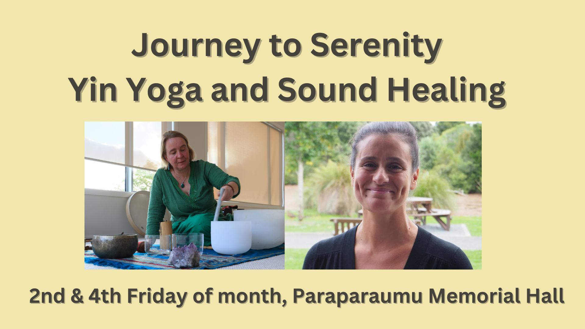JOURNEY TO SERENITY Yin Yoga and Sound Healing Special Series # 2