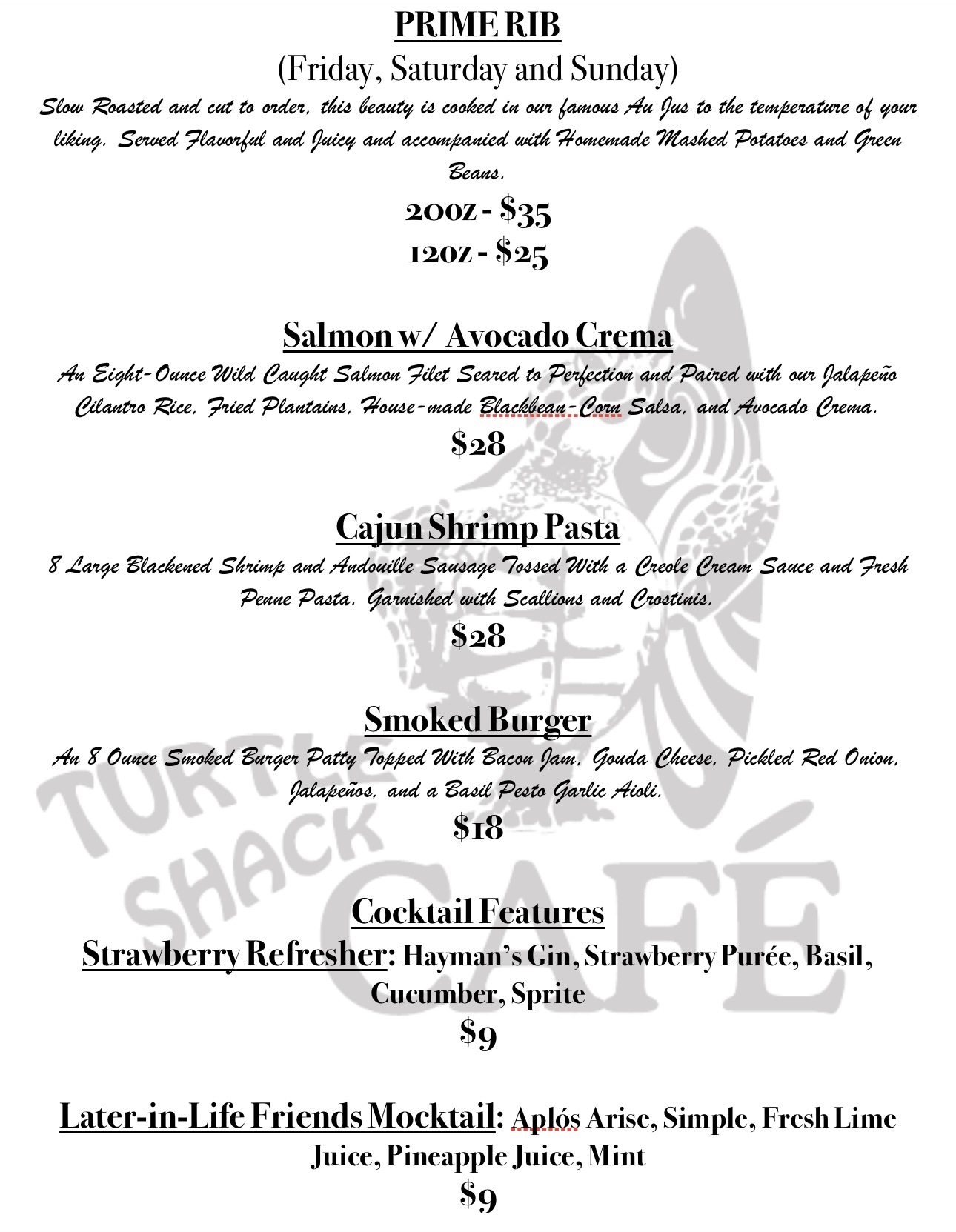 Turtle Shack Café added a new photo. - Turtle Shack Café