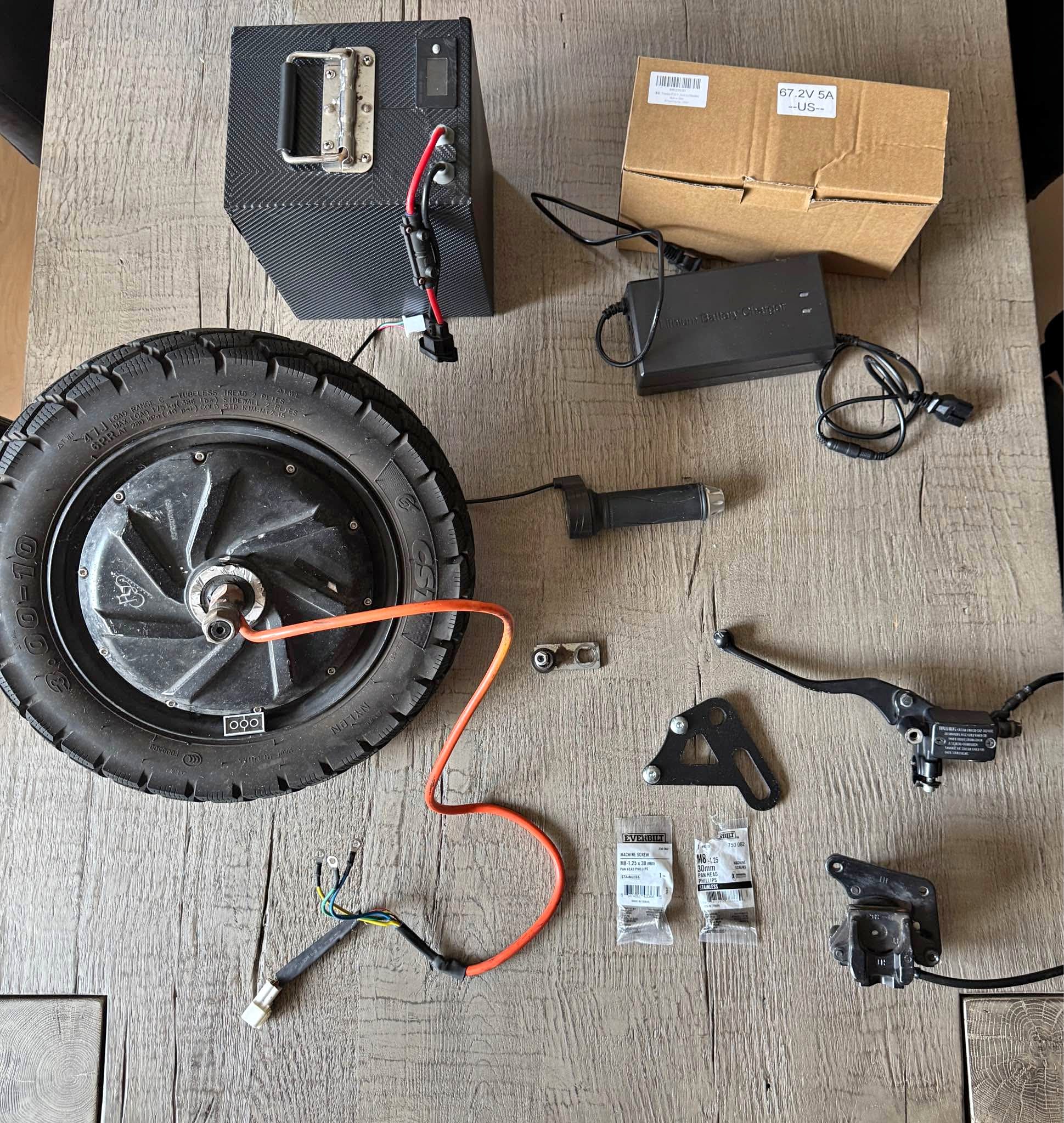 60v Modded Razor Parts (battery has sold!) - Bicycle Accessories - New ...
