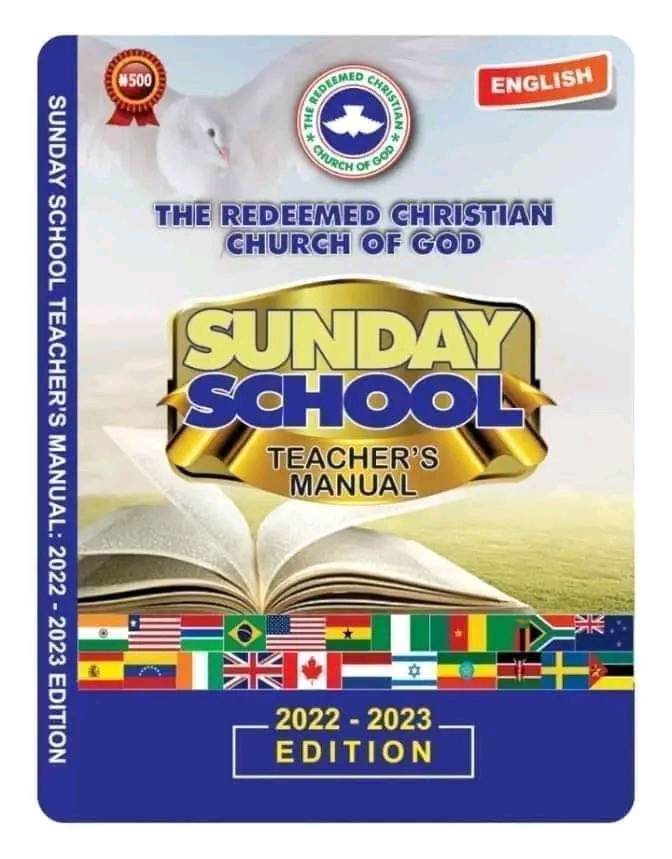RCCG sunday school teachers manual for age 6-8