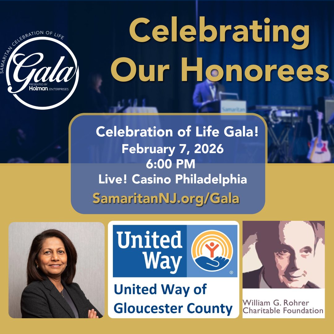 Samaritan - We look forward to celebrating honorees Nandini Natrajan ...