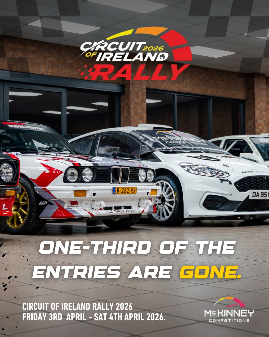 🚨 Over a third of entries are... - Circuit of Ireland Rally | Facebook