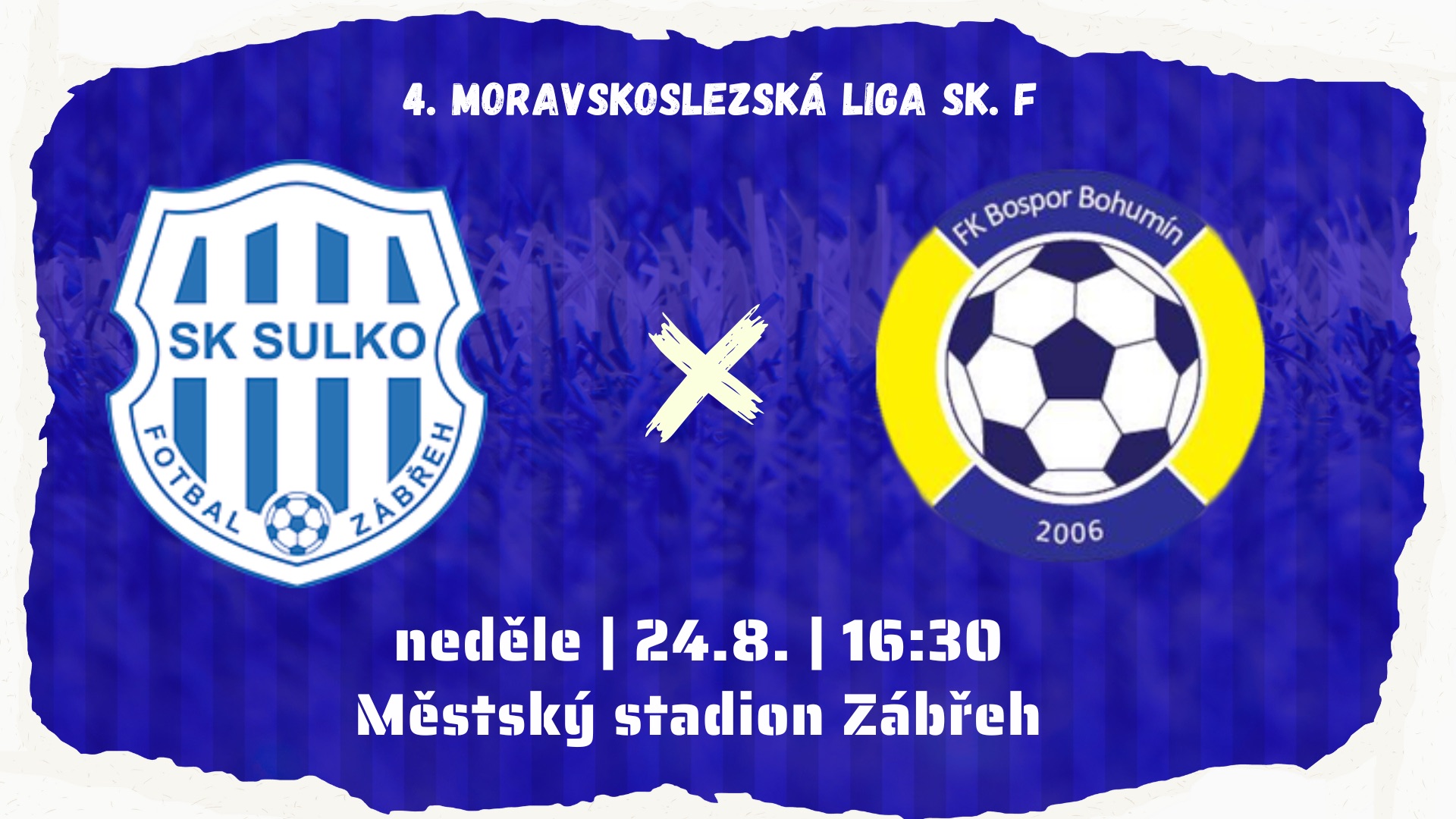 SK SULKO Zábřeh - FK Bospor Bohumín | 4. Moravskoslezská liga | 4. kolo