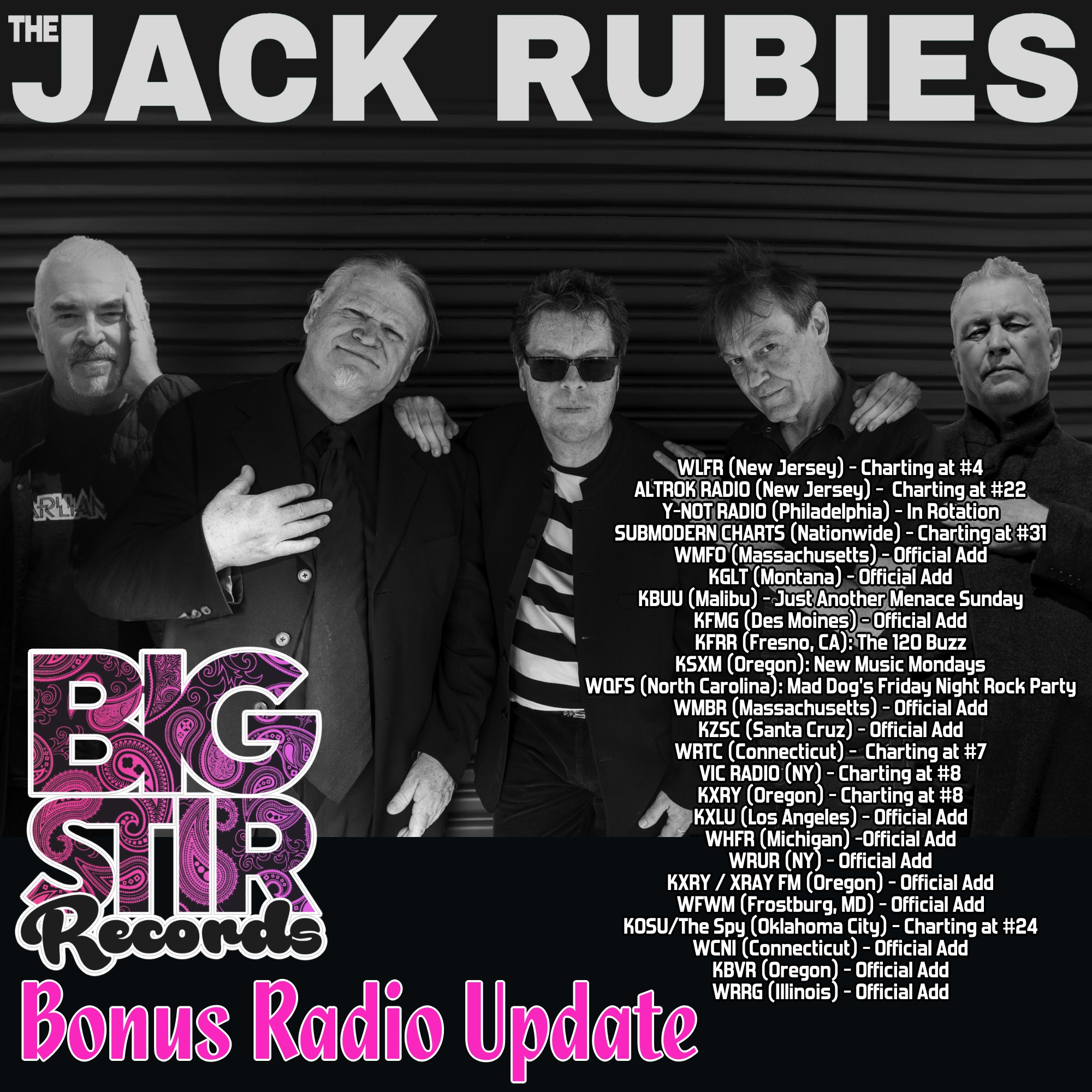The Jack Rubies (with their new album... - Big Stir Records | Facebook