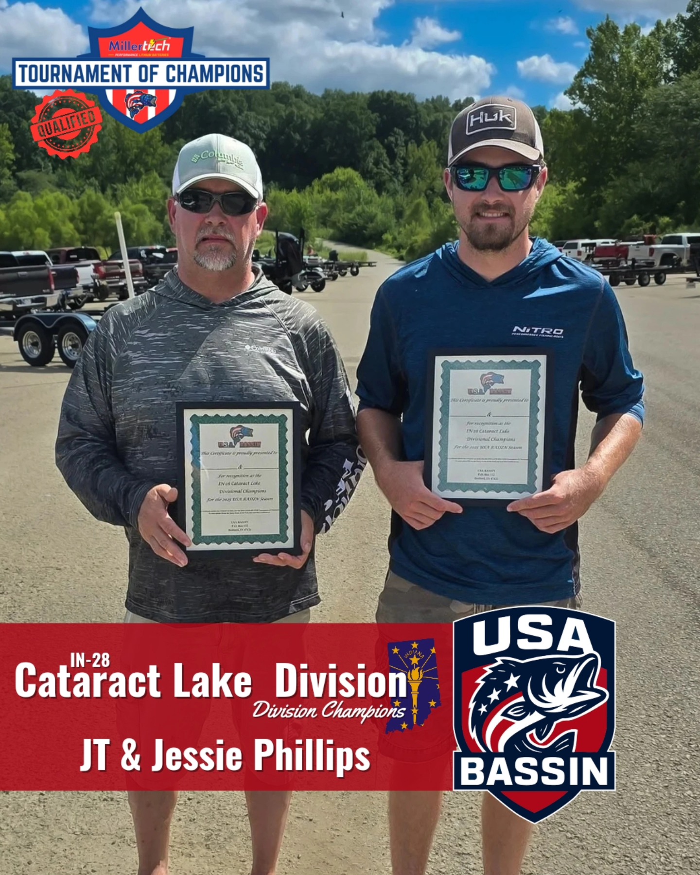 USA - Huge congratulations to JT & Jesse Phillips on being crowned the ...