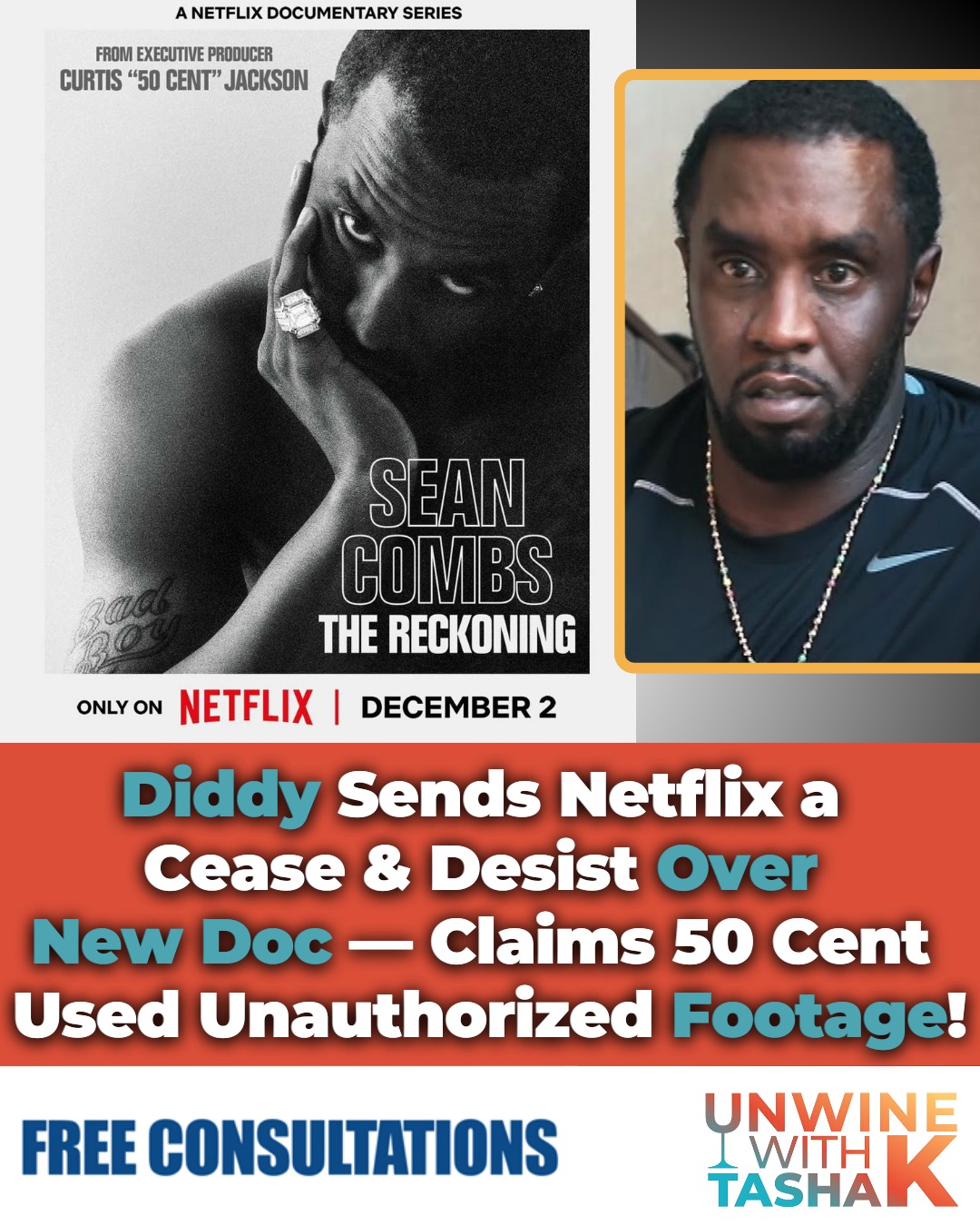 Tasha K - (#AD) — Sean Combs’ legal team is demanding... | Facebook