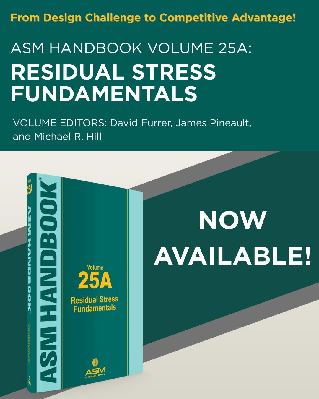 The newly released ASM Handbook,... - ASM International | Facebook