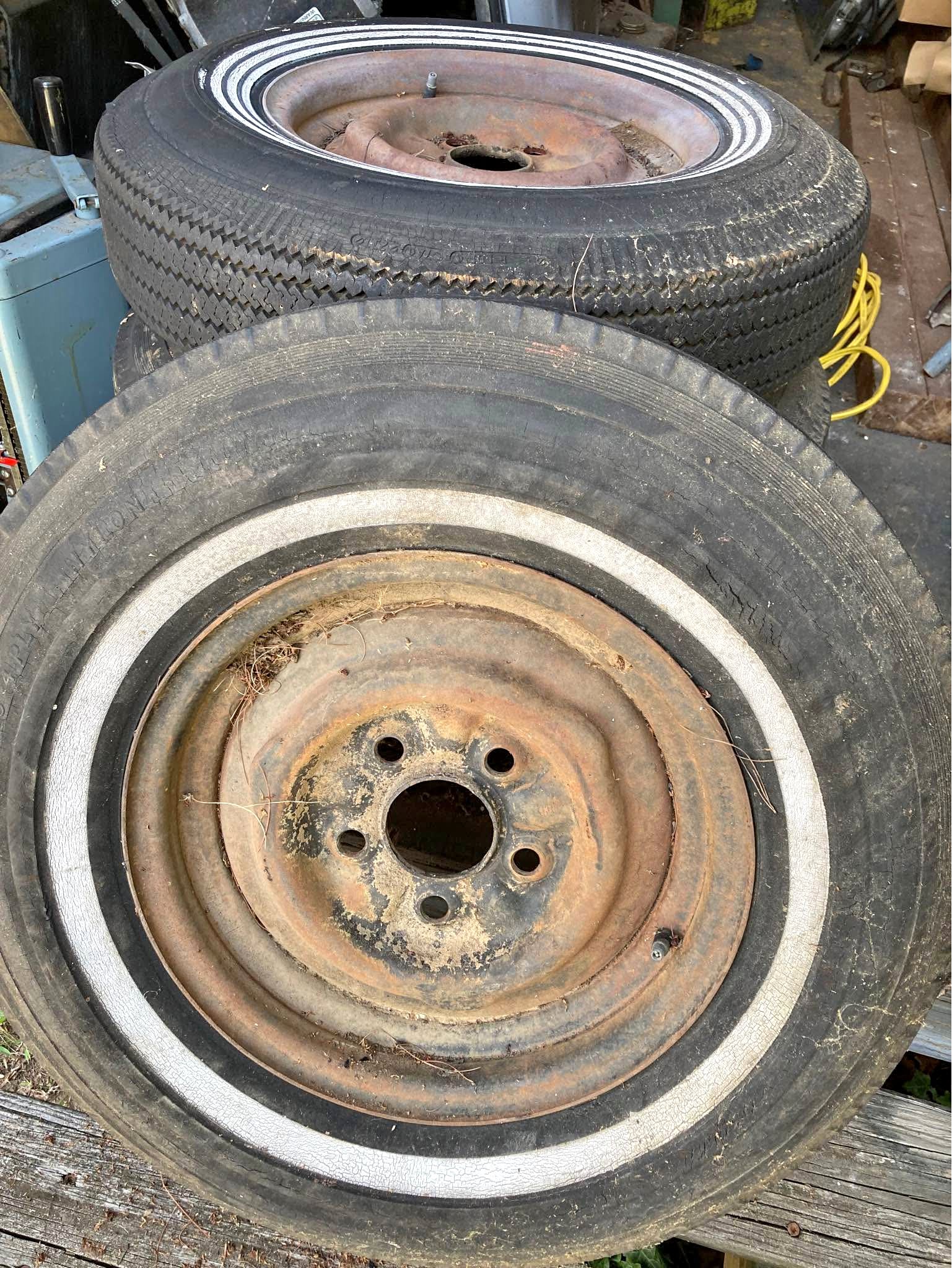 13 inch old Chevy 5 lung pattern - Car Wheels, Tires & Parts - Rockwood ...