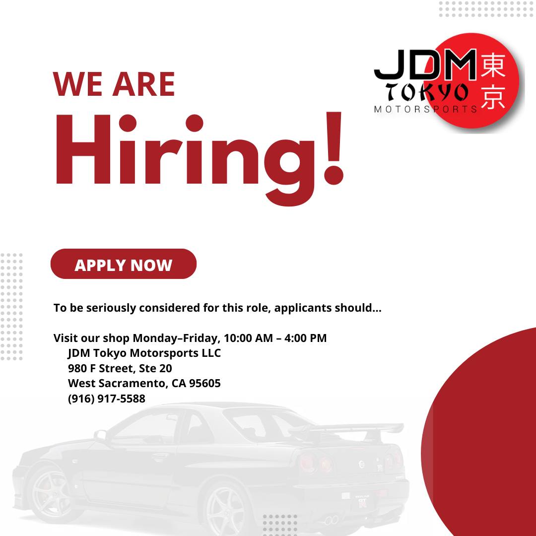 JDM Tokyo Motorsports LLC | West Sacramento CA
