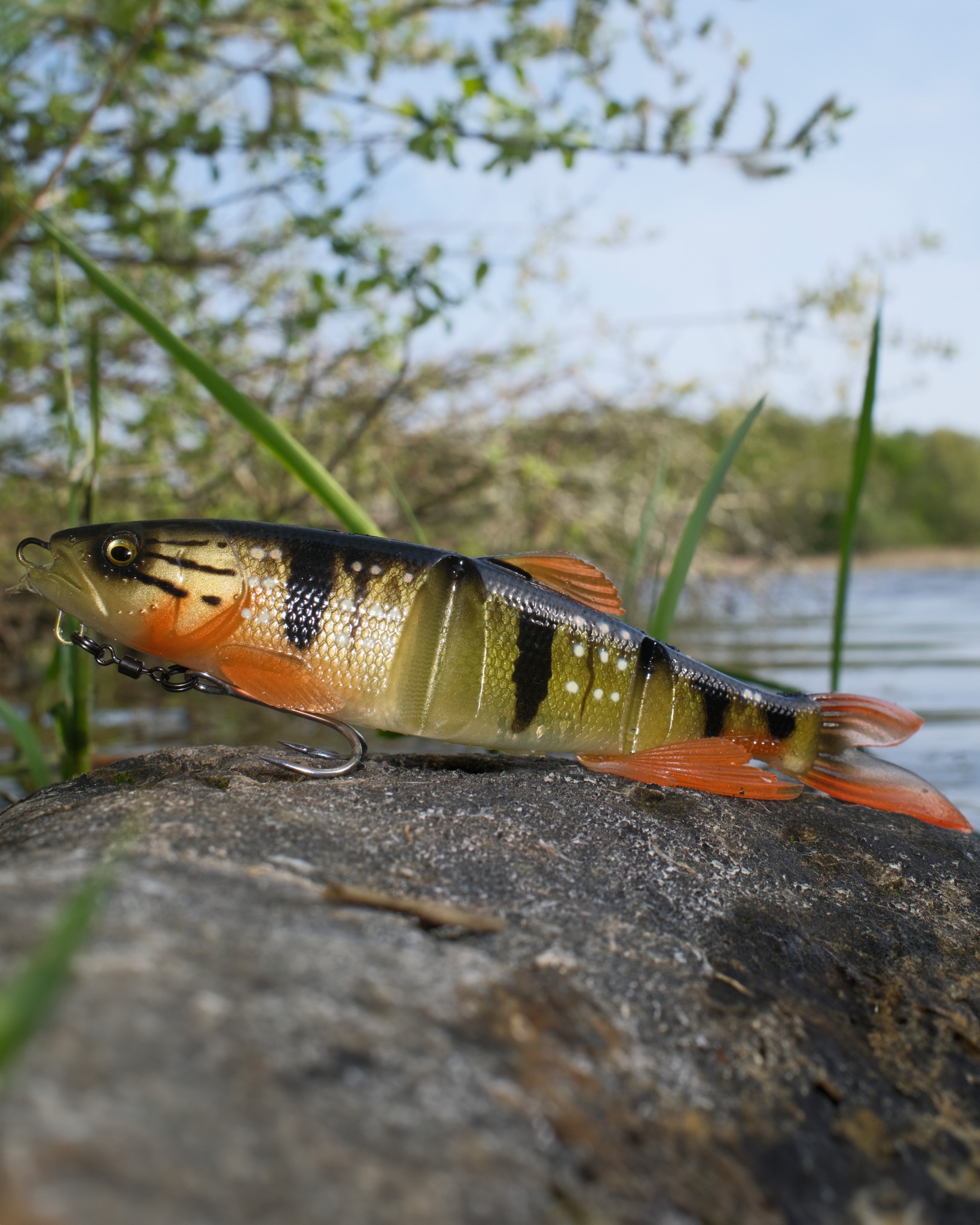 Leurres De Pêche Truite – Appâts Flottants Réalistes, Segments Mobiles, Crochet Simple – Pour Rivières, Lacs, Étangs