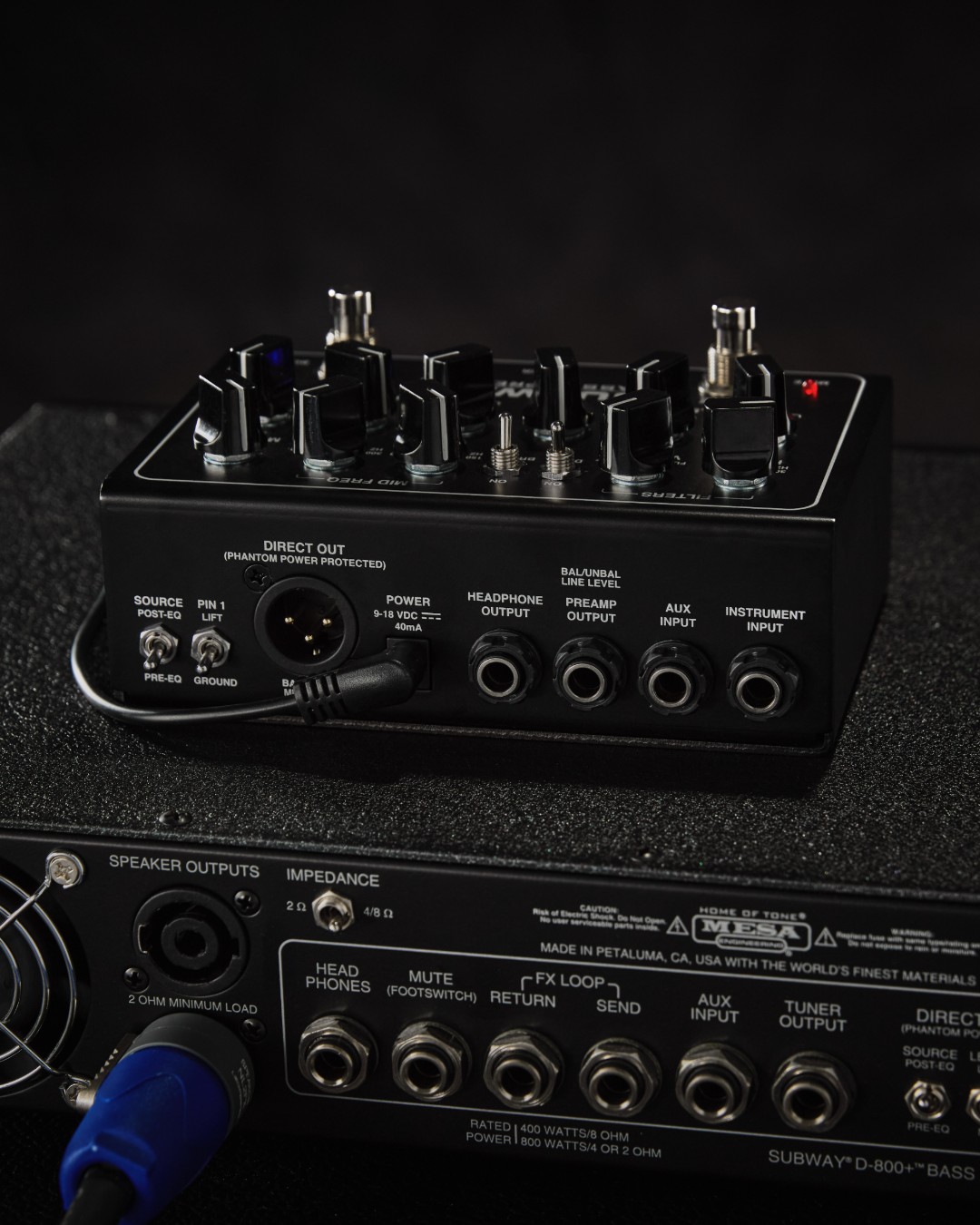 The Subway+ Bass DI-Preamp II is here. Both original Subway bass