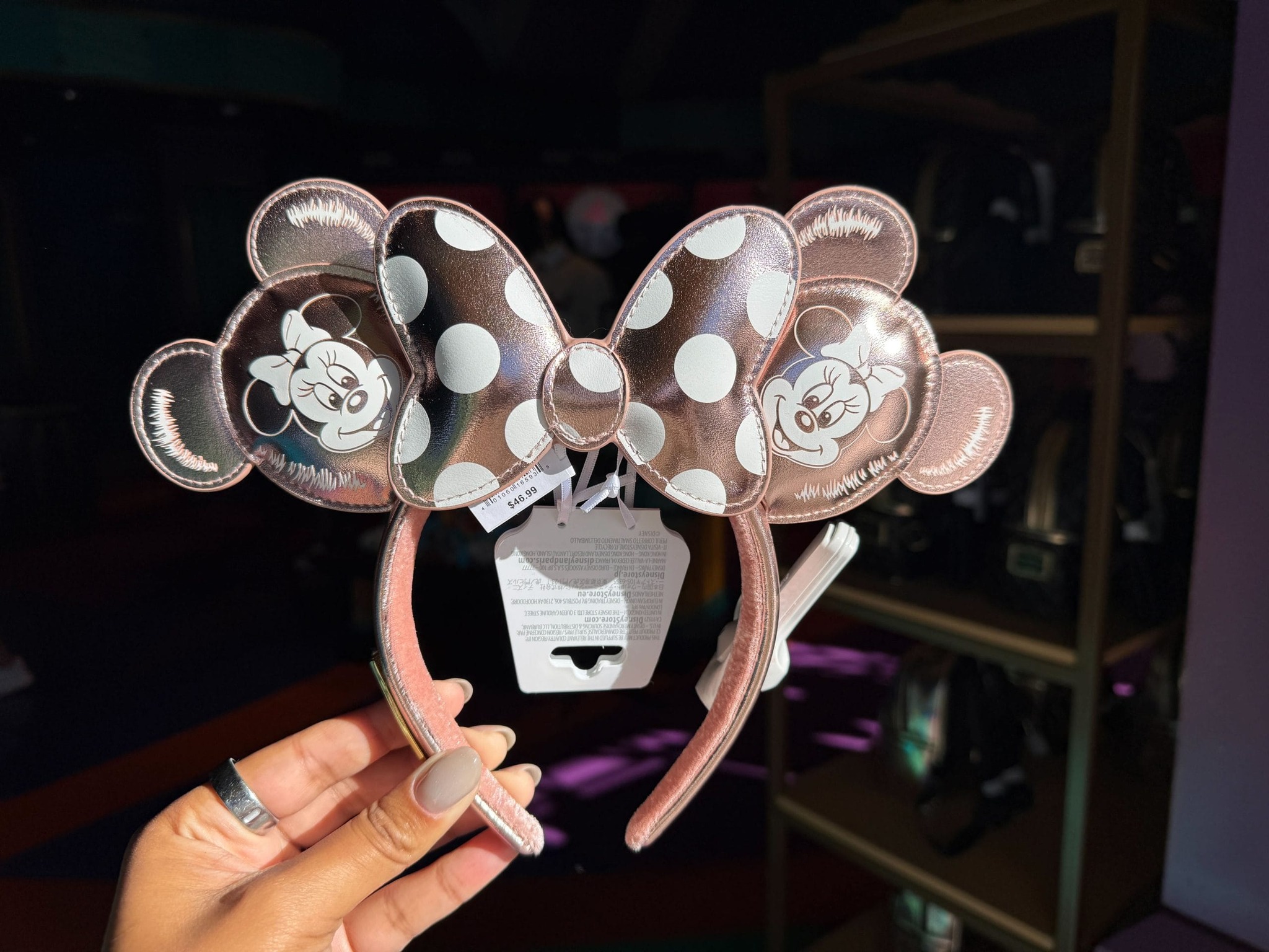 Look What Popped Up! Minnie Mouse Popcorn Ear Headband Now