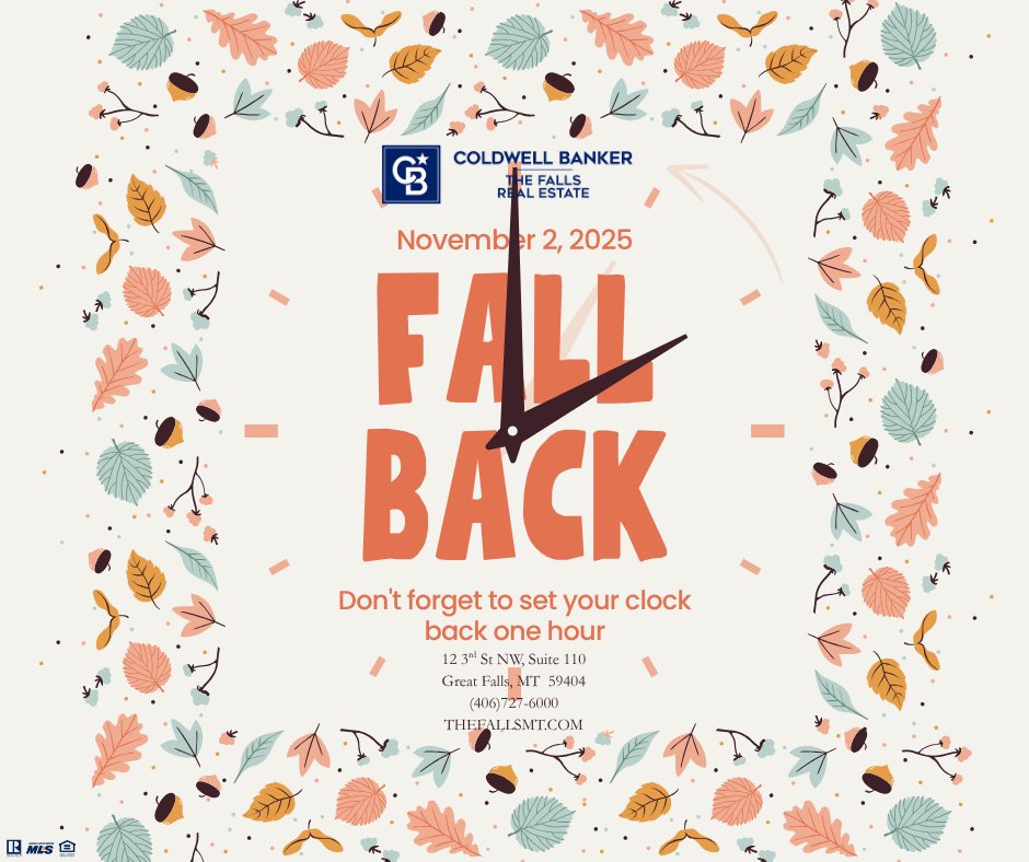 Coldwell - 🍂🏡 Time to Fall Back! 🕰️ Don’t forget to set your clocks ...
