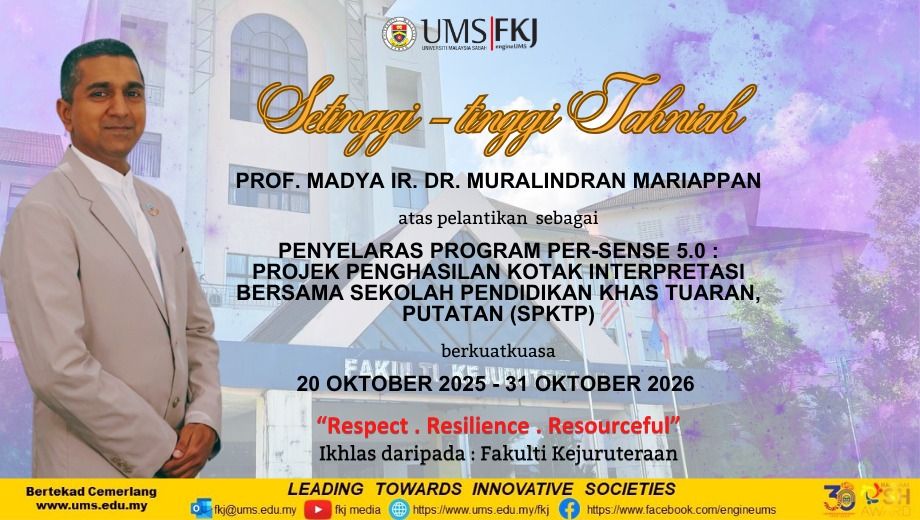 SETINGGI-TINGGI TAHNIAH !... - Fakulti Kejuruteraan UMS | Facebook