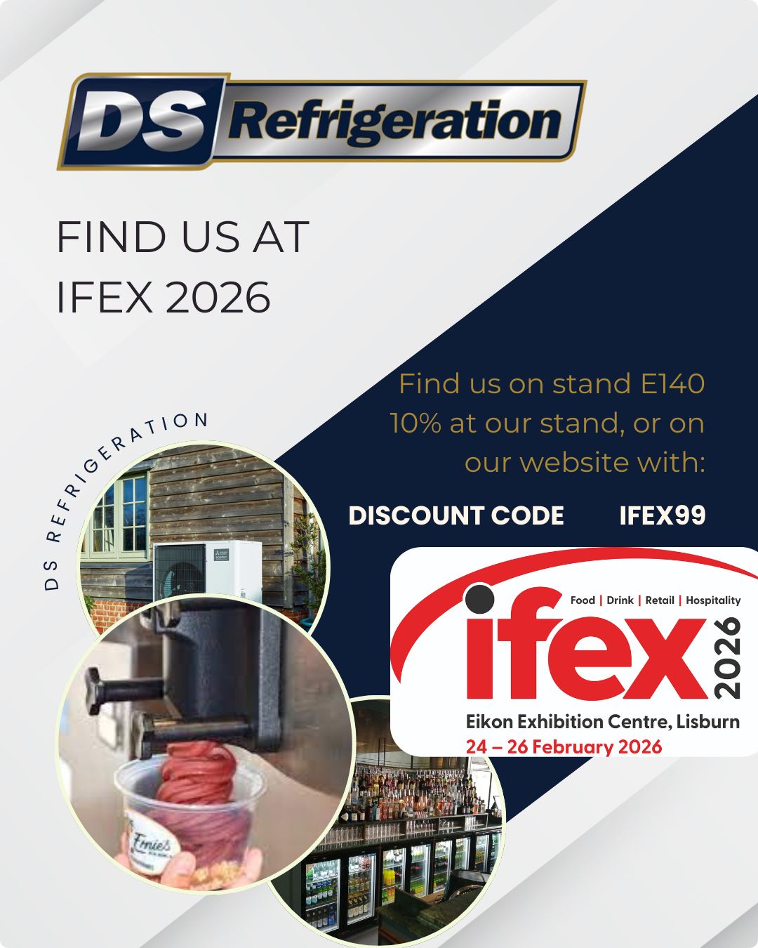 🔥 DAY 2 at IFEX 2026! 🔥 We’re back... - DS Refrigeration Ltd | Facebook