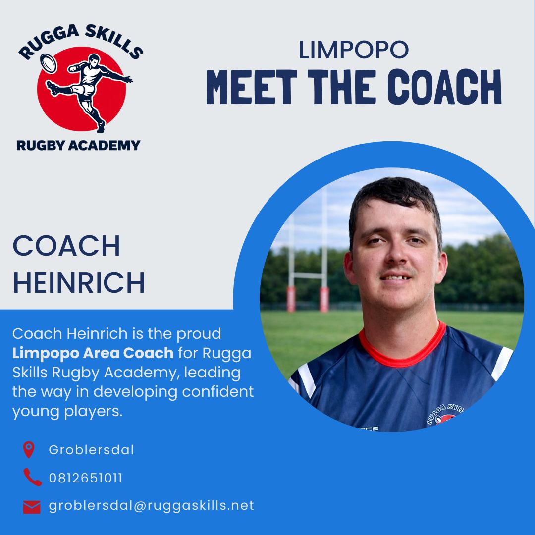Rugga - Meet our Limpopo Area Coach Coach Heinrich is the official ...