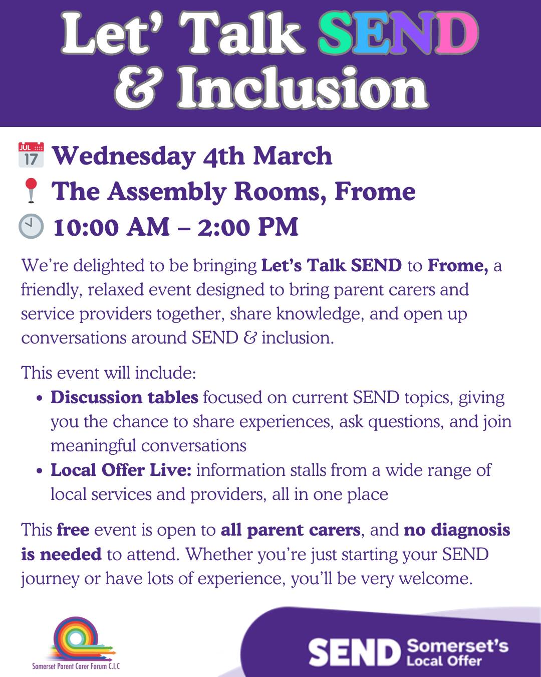 📣 Only 2 Weeks to Go! Let’s... - Somerset Parent Carer Forum | Facebook
