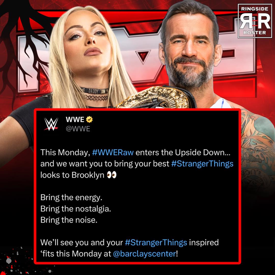 The Ringside - WWE tells Stranger Things fans to break out their best ...