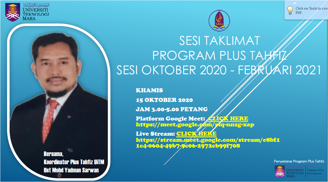 Hal Ehwal Akademik Uitm Semua Pelajar Baharu Diploma Dan Sarjana Muda Sesi I 2020 2021 Dijemput Hadir Facebook