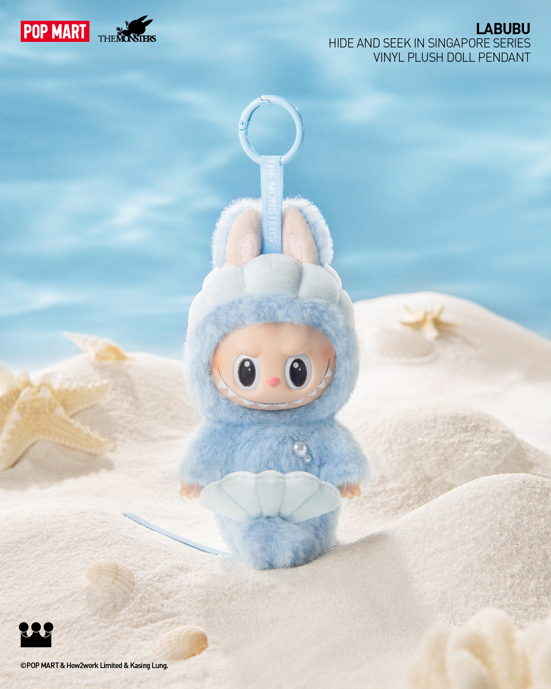 LABUBU Hide and Seek vinyl plush doll available at POP MART Singapore