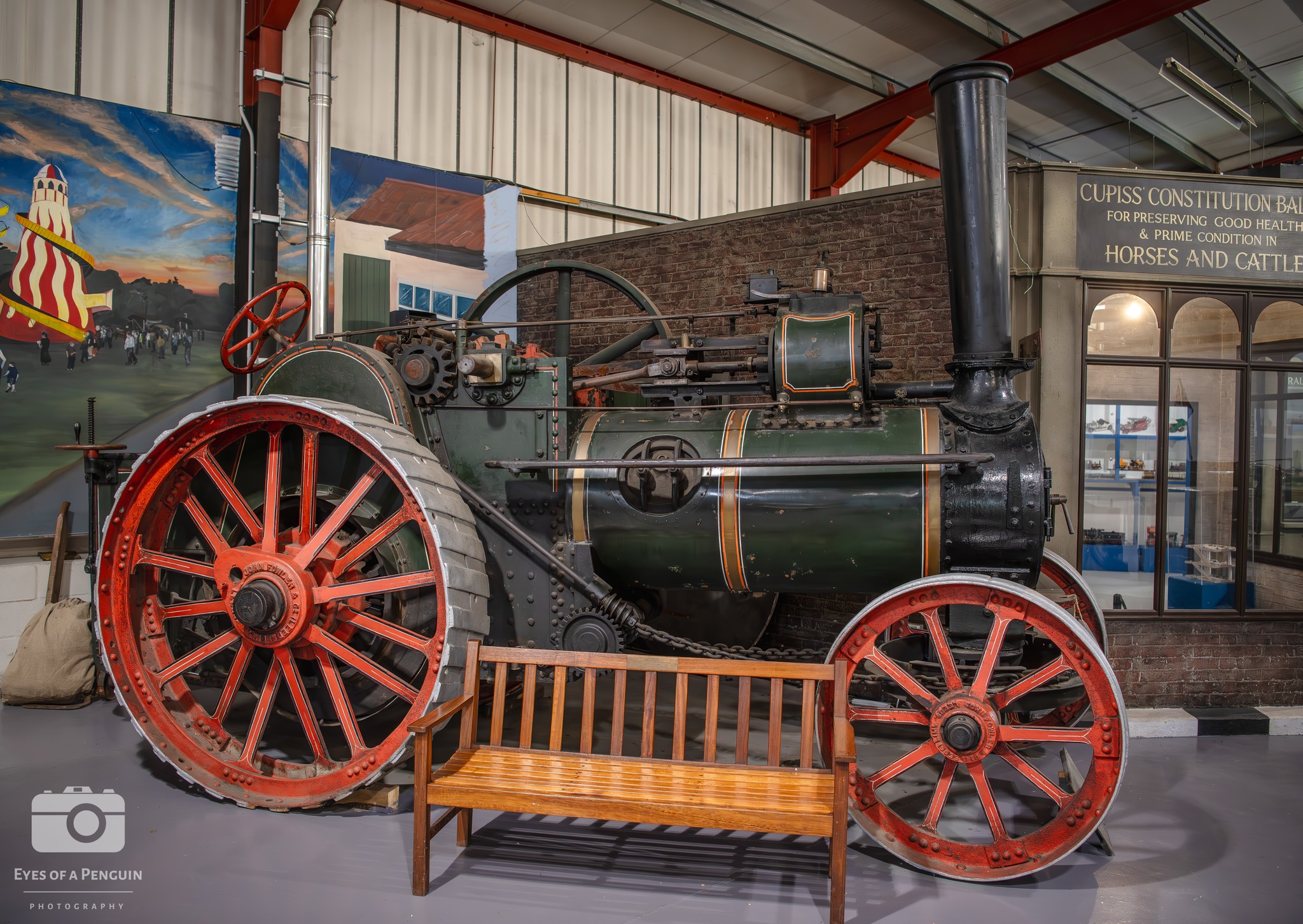 Eyes - In the exhibition hall at Bressingham Steam & Gardens is this ...
