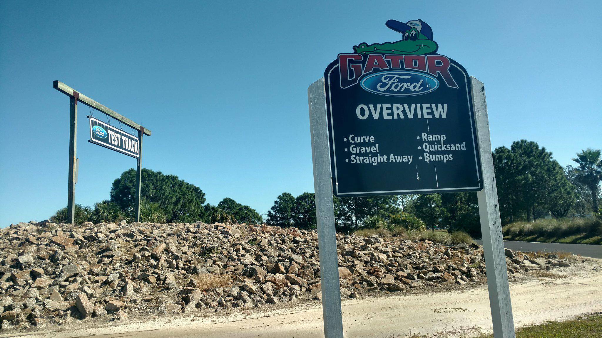 Gator Ford - Introducing Gator Ford's Test Track! The... | Facebook