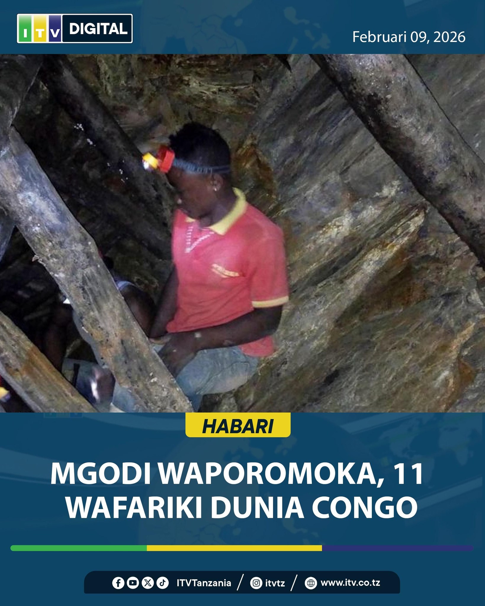 ITV - #HABARI: Mgodi umeanguka katika eneo la uchimbaji Tilwizembe ...